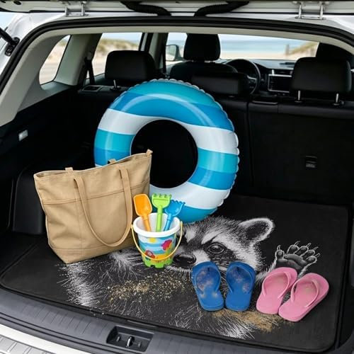 Tropical Sunset Heavy Duty Cargo Mat Racing Trunk Mat Universal Waterproof - Image 2
