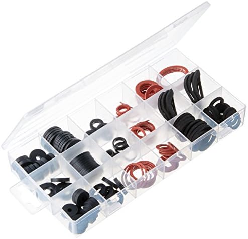 Cal Hawk CZFWA 141-pc. Faucet Washer Assortment Kit, 18 Different Assorted Sizes by Unknown