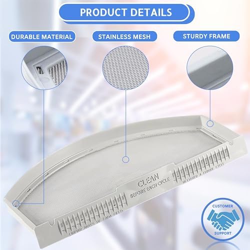Compatible Lint Filter for GE GTD33GASK0WW, GTD33EASK0WW, GTX33GASK0WW - Image 2
