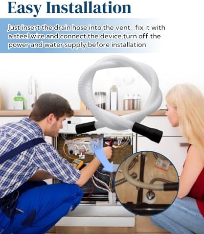4.5 Feet WD24X10062 Dishwasher Drain Hose Fits - Image 6