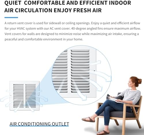 16x20 Air Return Grille Return Vent Cover - Image 7