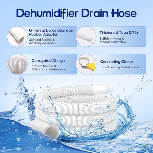 5ft Flexible Dehumidifier Drain Hose - Image 2