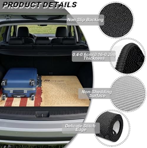 Retro 250th American Stroller Trunk Mat Universal Waterproof Cargo Liner - Image 6