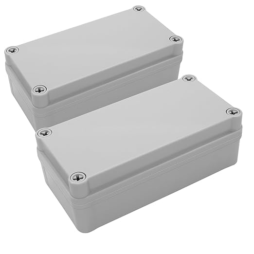Junction Box IP67 Waterproof Dustproof ABS Plastic Project Box by LeMotech