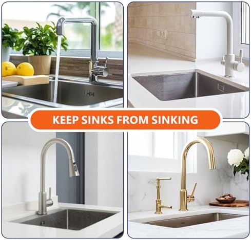 4 Pcs Undermount Sink Brackets, Undermount Sink Support, Undermount Sink Repair - Image 7