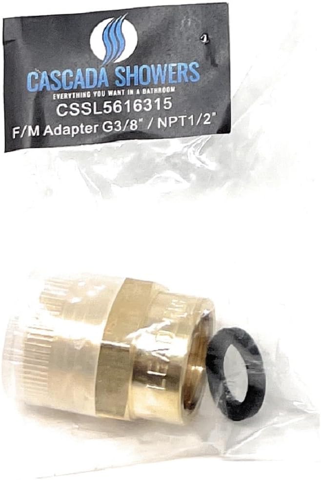 Cascada G Thread to NPT Thread Pipe Fitting Adapter - Image 5