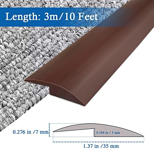 FONUNO Carpet Transition Strip Self Adhesive Floor Transition Strip - Image 2