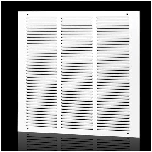 18x18 Return Air Grille for 18"W x 18"H Duct Opening, Return Air Vent Cover by EXCELFU