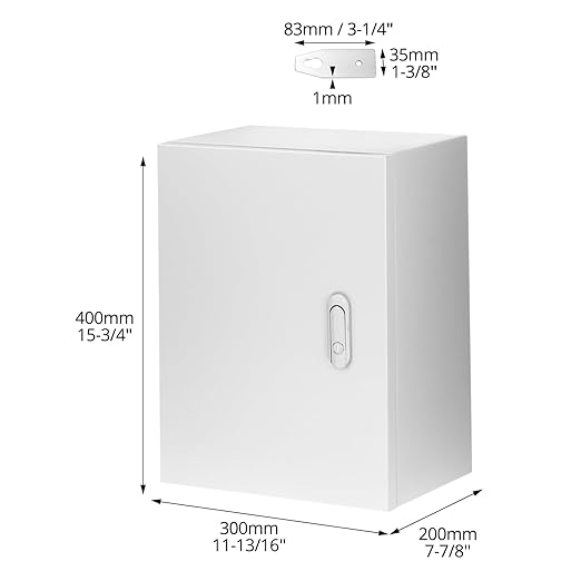 QWORK Steel Enclosure, Waterproof - Image 6