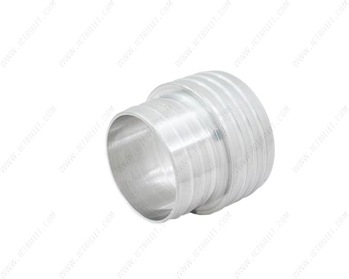 ICT Billet 2"" to 2.5"" Inch Hose Barb Splice Coupler Repair Reducer Fitting - Image 4