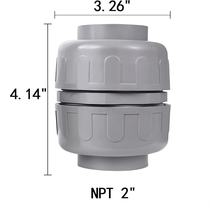 NPT 2 Double Conduit Liquid-Tight Connector Straight | Extend Repair Conduit - Image 2