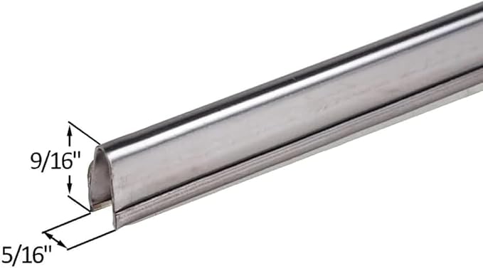 Stainless Steel Sliding Door Track Cover - Image 8