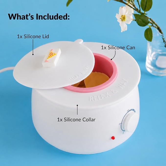Reusable Non-Stick Silicone Wax Collar + Can + Lid - Image 2