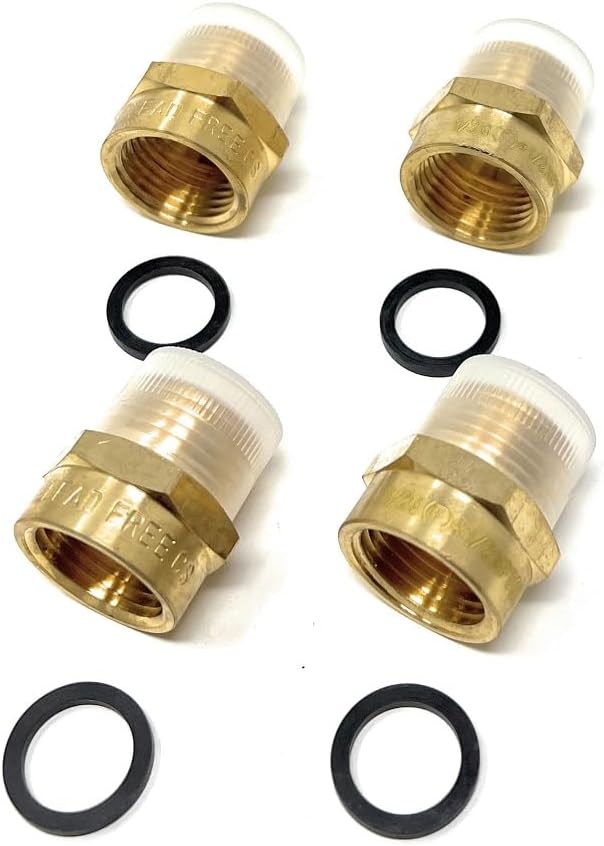 G Thread Female to NPT Thread Male Pipe Fitting Adapter | Lead-Free - Image 5