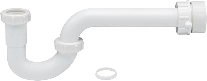 50 Pack 1-1/4 Inch P-Trap Kit, Polypropylene Tubular - Image 3