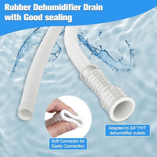 Saillong Patent Pending Dehumidifier Drain Hose, 3/4 Inch FHT - Image 3