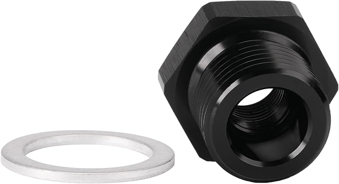 M18x1.5 Male Metric to 1/8 NPT Female Oil Pressure Sensor Adapter Fitting - Image 3