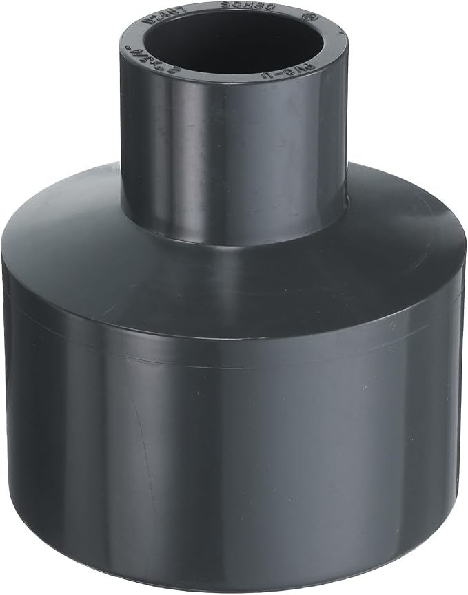 HARFINGTON PVC Reducing Coupling 2 x 3/4" Increaser/Reducer Coupling Pipe by HARFINGTON