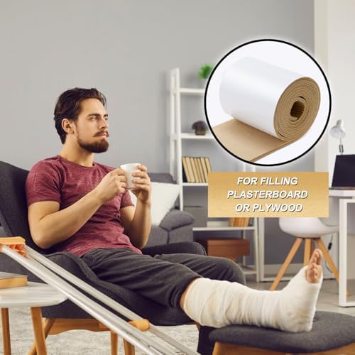 Jecery Adhesive Felt Roll, 1/4" X 6" X 2.5 Yard, Light Brown - Image 5