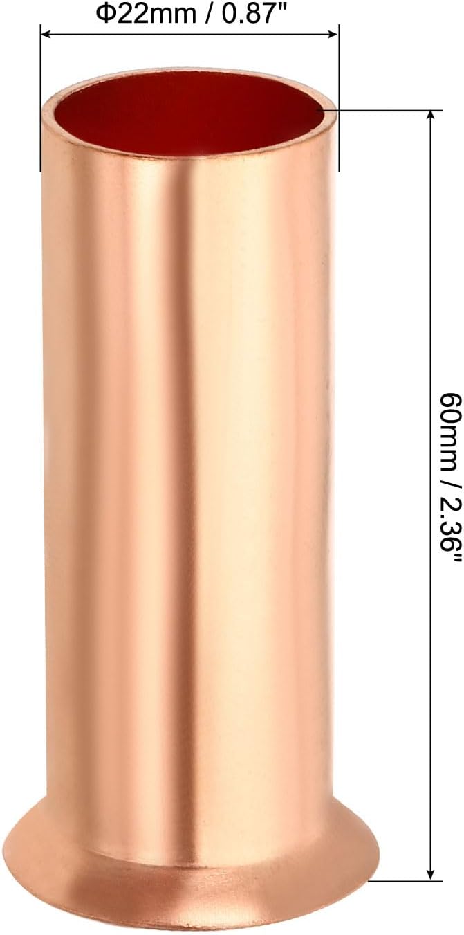 PATIKIL 7/8" OD Copper Flare Tube Fitting - Image 2