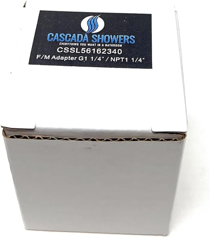 Cascada G Thread to NPT Thread Pipe Fitting Adapter - Image 5
