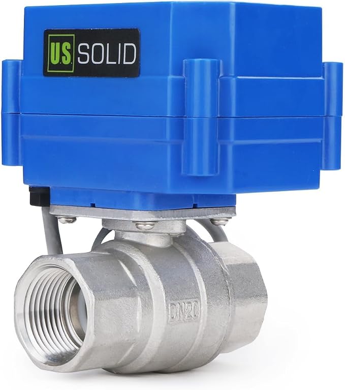 U.S. Solid 3/4" Motorized Ball Valve - Image 3
