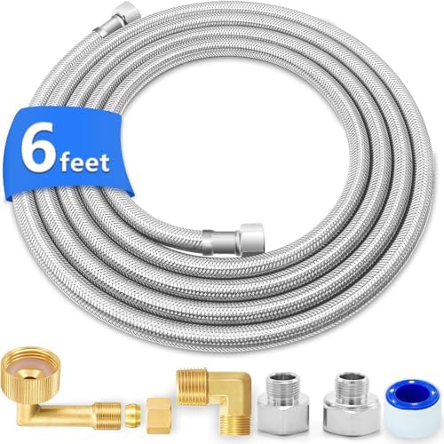 Dishwasher Installation Kit - 6 FT Supply Line by SPURESTDishwasherInstallationKit