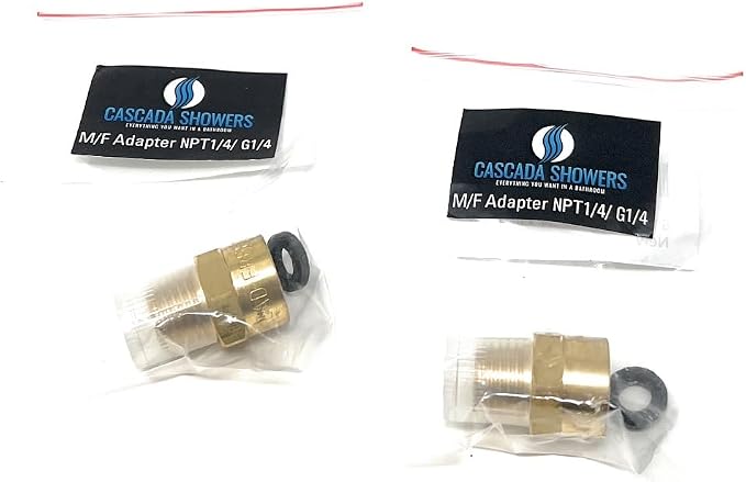 G Thread Female to NPT Thread Male Pipe Fitting Adapter - Image 3