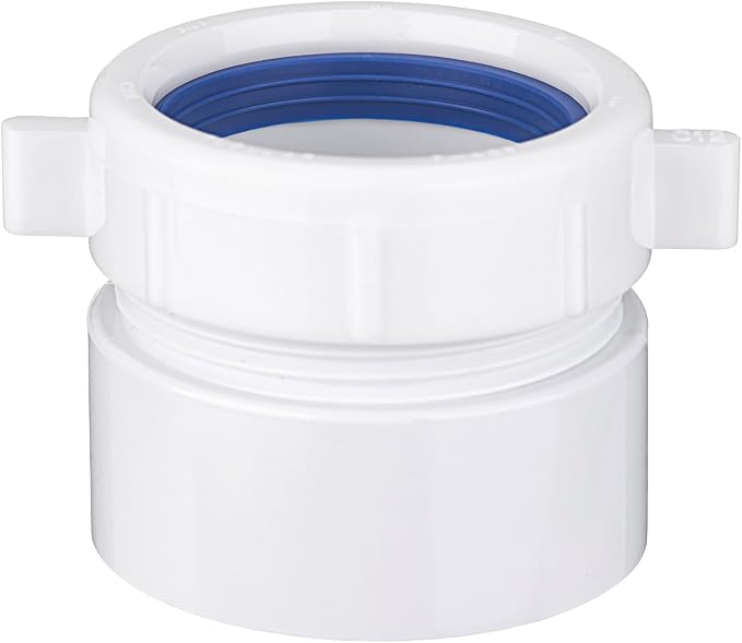 tatatagear 1-1/2 inch P-trap Adapter Connector White - Image 7