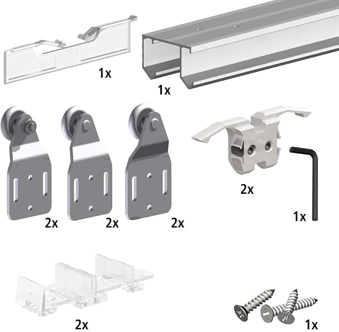 Sliding Closet Door Hardware Kit - Image 2