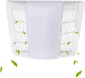 Bathroom Fan Grille Cover with Lens, Fits Br-oan Nu-Tone 663-769 Series by WKZO