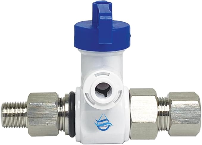 1/4” to 3/8” Male and Female Angle Stop, FULL THREAD Compression Adapters - Image 8