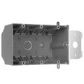 3 Gang Adjustable Electrical Outlet Box Plastic 1 PCS | 49 Cubic Inch PVC by HUIXHAO