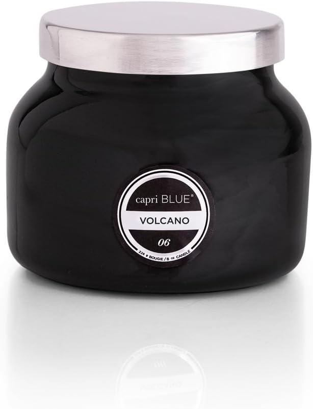 Capri Blue Volcano Scented, Glass Jar Candles by Unknown