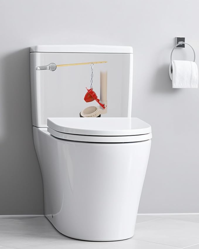 Hibbent Universal Metal Front Mount Toilet Handle - Image 8