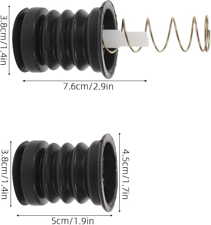 3 Sets Washer Dryer Rubber Sealing Plug - Image 2