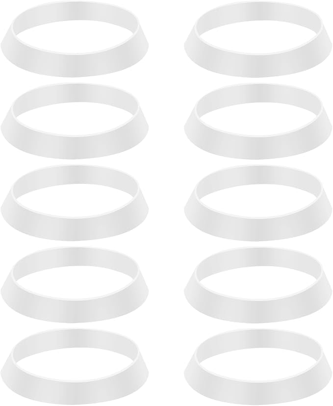 10 PCS Seal Ring Silicone Washer Waste Pipe Seal Ring Rubber Gasket Washers by Unknown