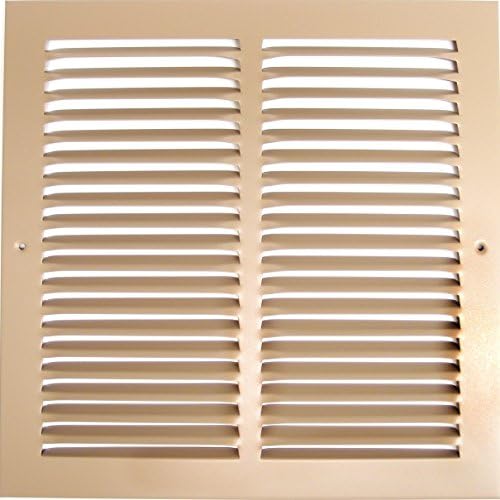 HVAC Premium 20'' x 30'' Flat Stamped Steel Return Air Grille by HVACPremium
