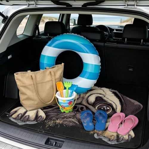 Funny Puppy Universal Car Trunk Mat 29"x39" - Image 2