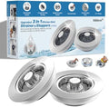 Hibbent 2 PCS Metal Kitchen Sink Drain Strainer & Stopper, Stainless Steel by Hibbent
