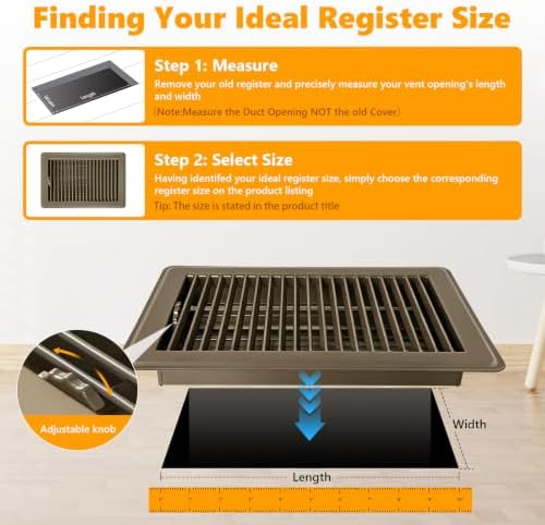 6x10 Floor Register - Image 4