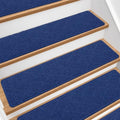 Stair Treads for Wooden Steps 10 PCS, Non Slip Stair Rugs Blue by Unknown