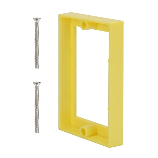 Single Gang Receptacle Outlet Box Extenders 1/2" by XGGYA