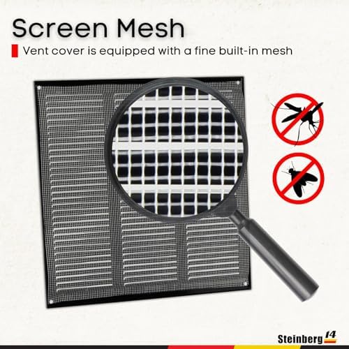 Steinberg14 Black Vent Cover 10x10 - Image 3
