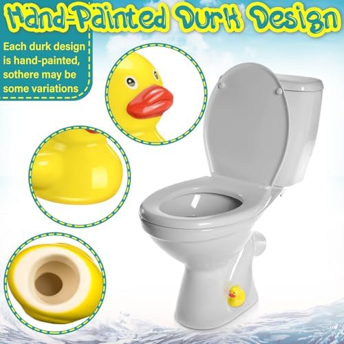 Wonderjune 2 Pack Toilet Bolt Covers Ceramic Bathroom - Image 4