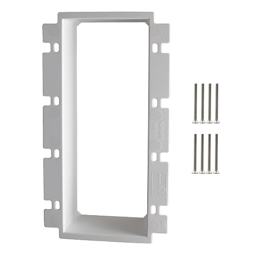 4-Gang Nonmetallic Outlet Box Extender, ETL Listed, 1 Pack | ETL Listed by AIRTAK