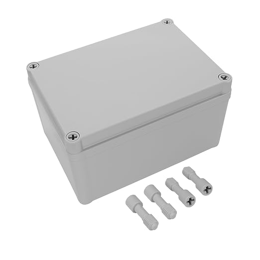 Junction Box IP67 Waterproof Dustproof ABS Plastic Project Box by LeMotech