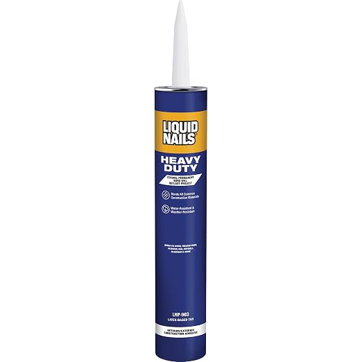 Liquid Nails 28 oz Heavy Duty Construction Adhesive | Waterproof - Image 7