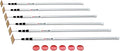 ZIPWALL SLP6 12 foot Spring Loaded Poles by ZIPWALL