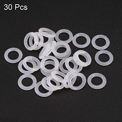 uxcell Silicone O-Rings, 8mm OD 5mm ID 1.5mm Width VMQ Seal Gasket - Image 2